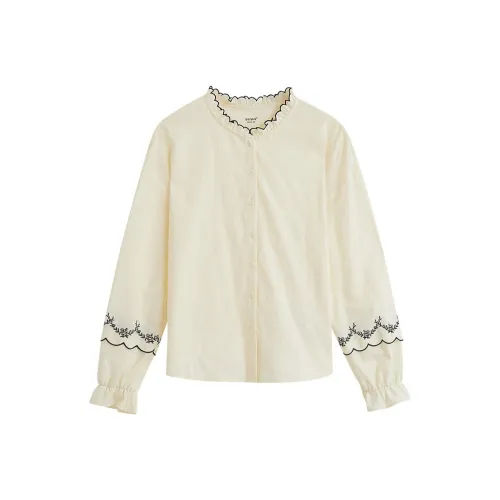 Inman Абрикос Женские Рубашки