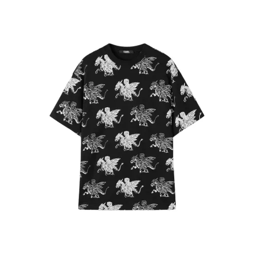 Karl Lagerfeld SS25 T-Shirt Мужской Черный