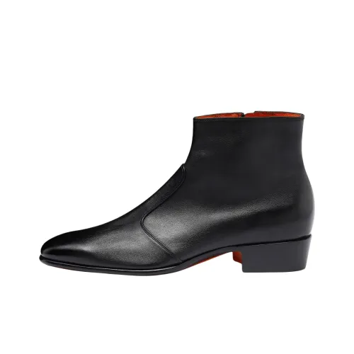 Santoni Ботильоны Мужские Черные