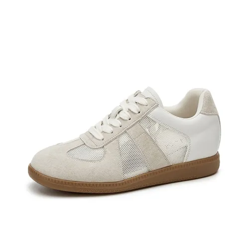 QUICHESHOES Низкий Топ Casual Женский Экрю