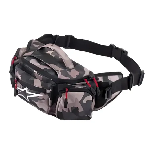 Alpinestars 2,5L Туристические сумки Полиэстер Темно-серый Камуфляж Унисекс