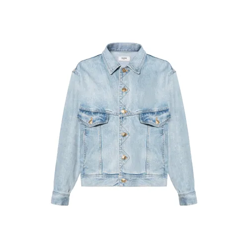 CELINE SS23 Denim Jacket Women's Light Blue CELINE SS23 Деним Куртка Женская Светло-Синий