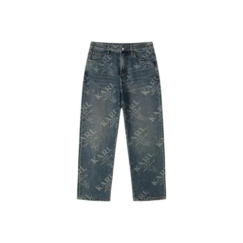 KARL LAGERFELD Джинсы Мужские Синие
