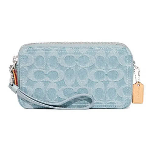 COACH Kira (Красный) Ткань Camera Сумка Ручная Сумка через плечо Маленькая Женская Синяя