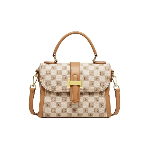 Narandu Сумка через плечо из ПВХ и синтетической кожи средний размер женская бежево-желтая хаки