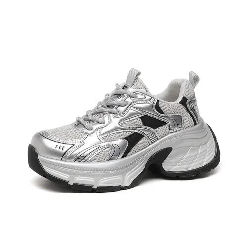 ST SAT Дышащие Низкие Кроссовки с Толстой Подошвой Женские