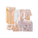 Хелло Китти, всесезонный набор из 22 предметов, апельсиновый, розовый, бумага, чемодан