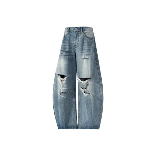 ICH MODE Синие Женские Джинсы