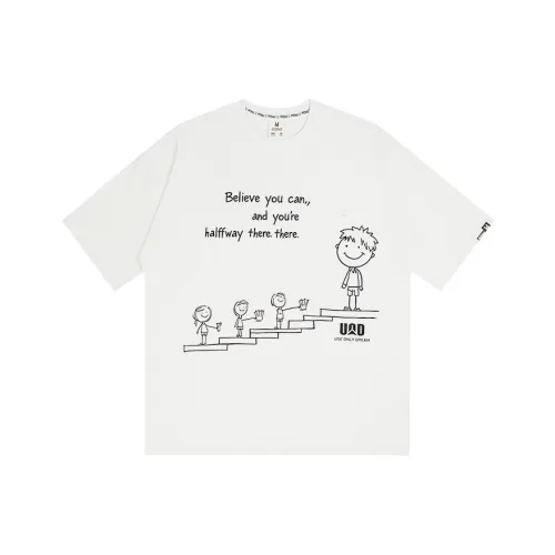 UOD Белая унисекс футболка