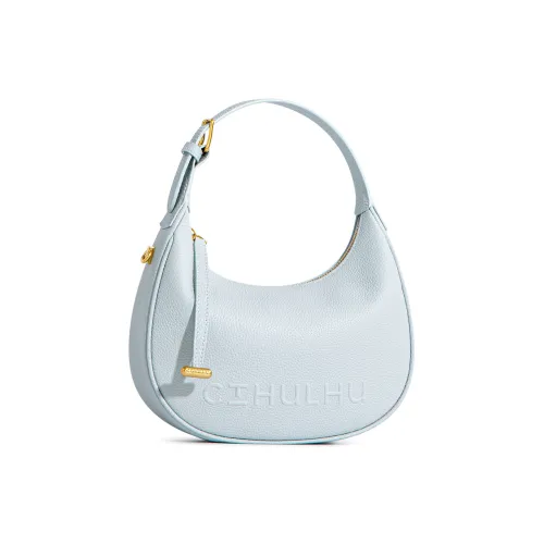 Cthulhu Лицевая коровья кожа Капсула Лунный Сумка-хобо Сумка через плечо Сумка Маленькая Женская Синий Черный