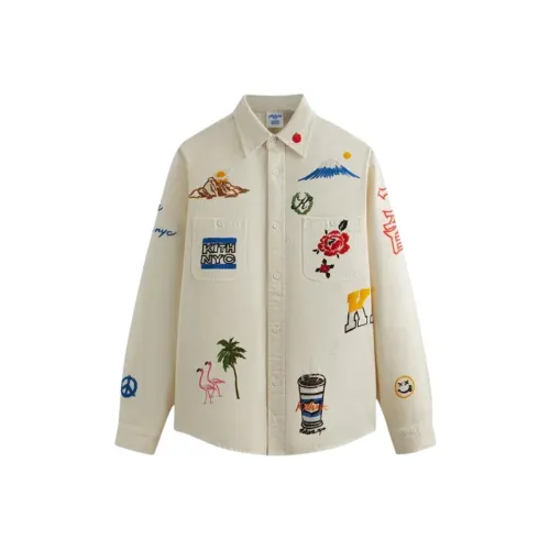 KITH x Otakara NYC x APOLLO Рубашка Мужская Экрю