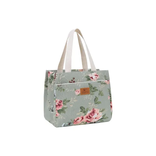 Boniu Холст Сумка Женская Зеленая Красная Экрю Синяя