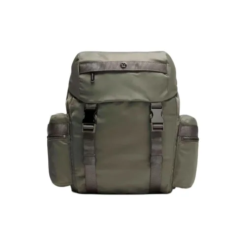 lululemon Нейлон Рюкзак Мини Унисекс Армейский зеленый