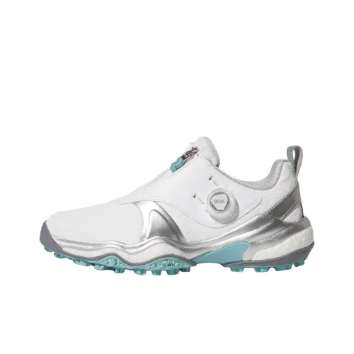 Adidas CodeChaos Boa 25 Устойчивая к истиранию Низкая Обувь для гольфа Женская Белая