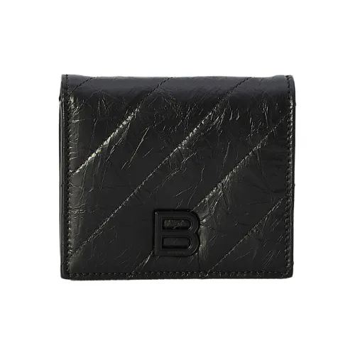 Balenciaga Телячья кожа Кошелек Стандартный Женский Черный