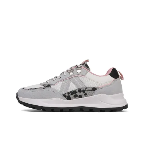 ASFVLT SNEAKERS Низкий топ Повседневная обувь Женская Белый Серый