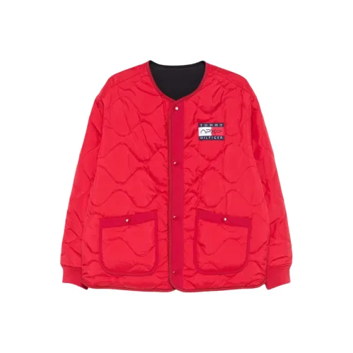 Tommy Hilfiger x F1 KUANGBIAOFEICHEDIANYING Коллаборация SS25 Куртки и Пальто Мужской Красный