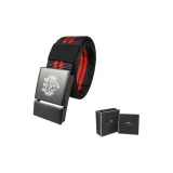 Чёрно-красные полосы, коробка