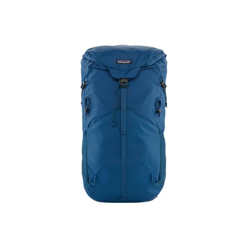 Patagonia Переработанный Нейлон Альпинистский Рюкзак Рюкзак Стандартный Унисекс Лагом Синий