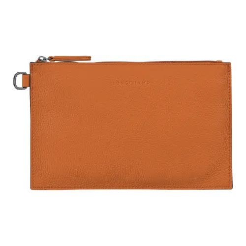 LONGCHAMP Roseau Essential Коровья кожа Клатч Женские Оранжевый