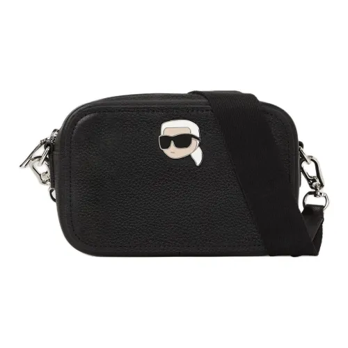 KARL LAGERFELD Переработанный полиуретан Camera сумка сумка через плечо женская черная