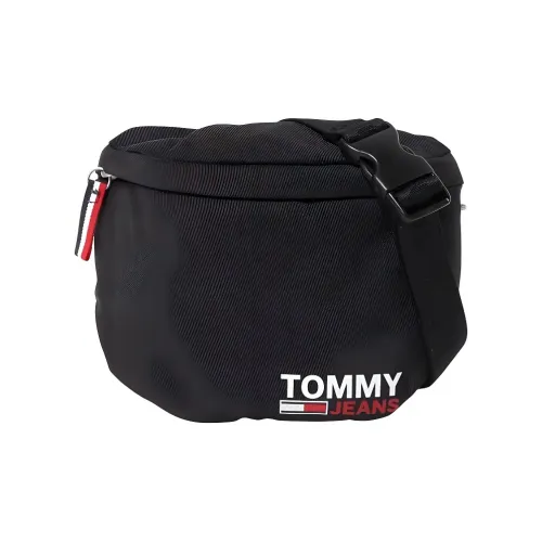 Tommy Hilfiger Полиэстер Одно плечо Через плечо Бананка Мужской Черный