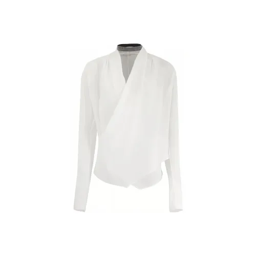 Brunello Cucinelli Белые Женские Рубашки