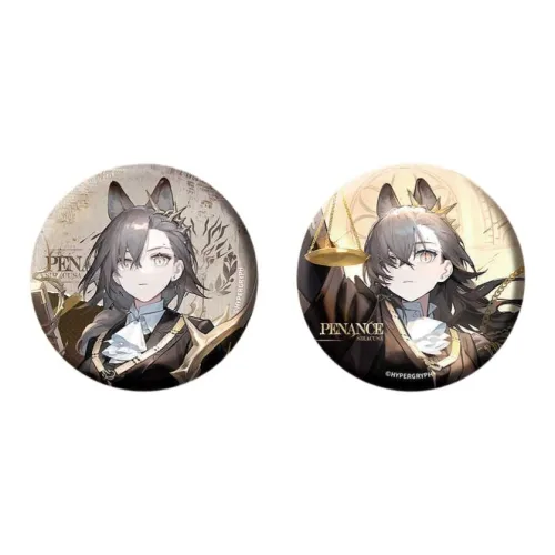 Аркнайтс Silent Texas Excommunication Night Vigil Персонаж Значок Набор Значков