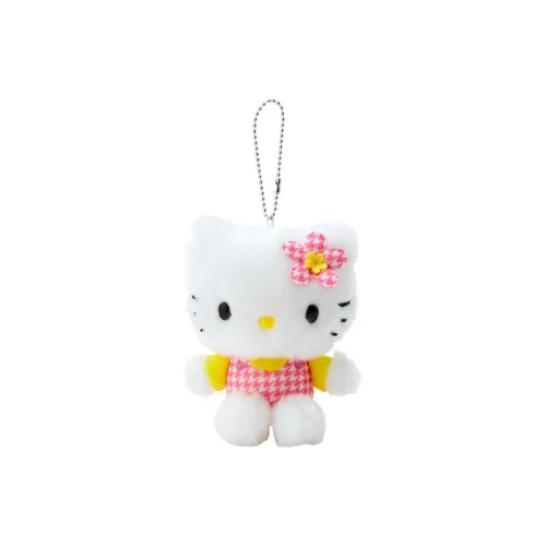 Sanrio Hello Kitty Multicolor Plush Bird's Nest Doll 13cm Recommended Height