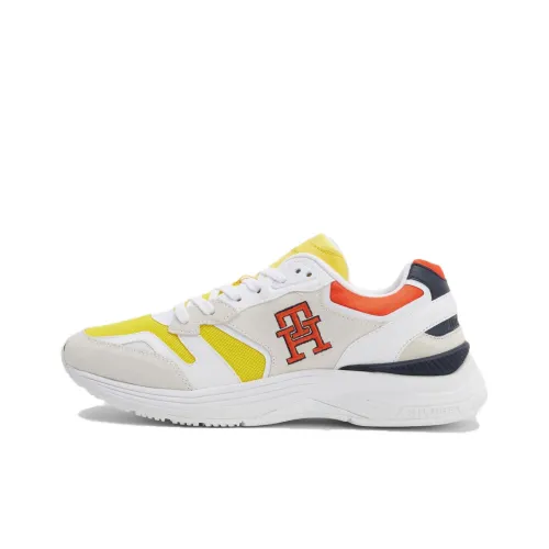 Tommy Hilfiger TH Monogram Повседневный Низкий Топ Бежевый Желтый Мужской