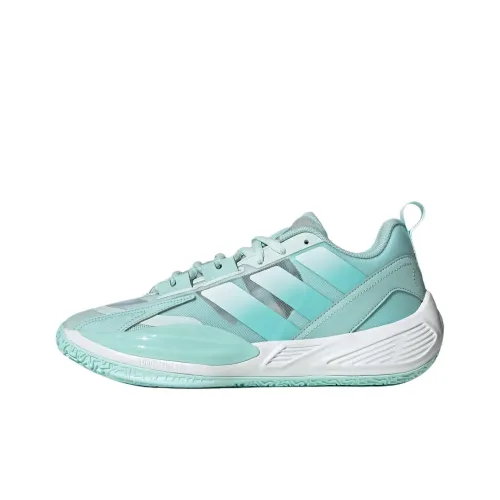 Adidas XENOBURST Дышащие и Устойчивые Низкие Баскетбольные Кроссовки Унисекс Мятно-Зеленый