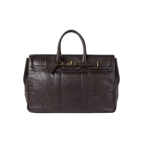 BRUNELLO CUCINELLI Телячья кожа Сумка Стандартная Мужская Коричневая