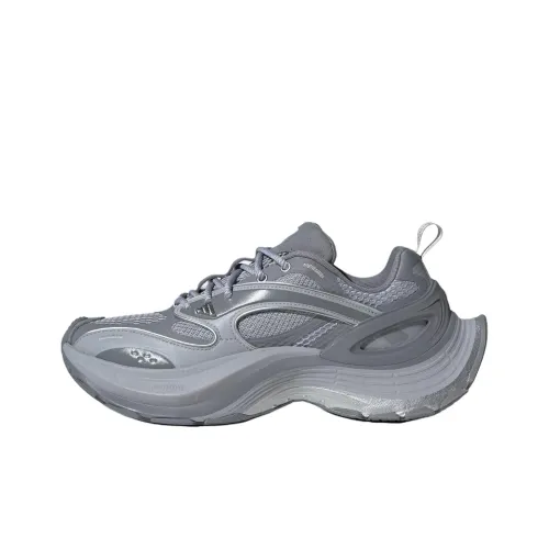 Adidas XLG Устойчивый к истиранию Низкий Топ Casual Унисекс Серый