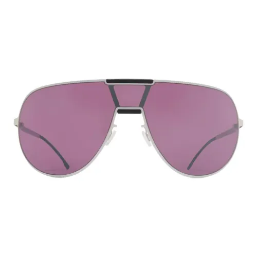 RIMOWA Нержавеющая сталь Силикон Aviator Солнцезащитные очки Унисекс Серебряный