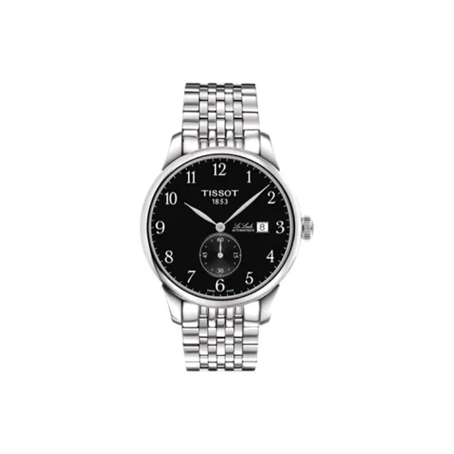 Tissot Le Locle Collection Автоматический Механический Механизм Мужские Часы Часы 39,3мм Черный Циферблат