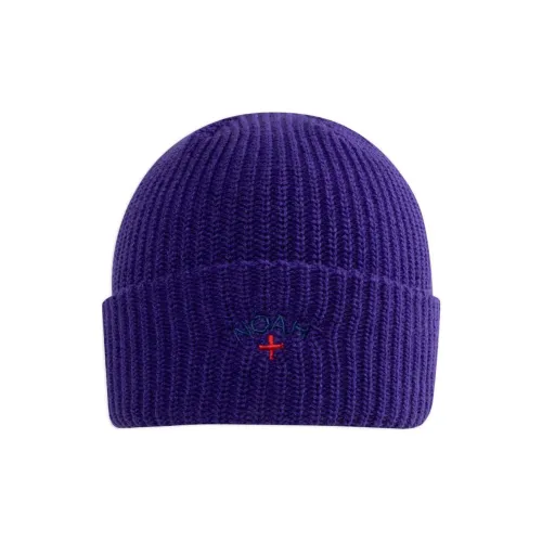 NOAH Трикотажная ткань Акрил Шапки-бини Мужской Фиолетовый