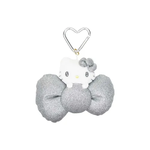 Санрио Сердце Формированный Альпинистский Карабинер Сумка Аксессуар Женский Серебряный