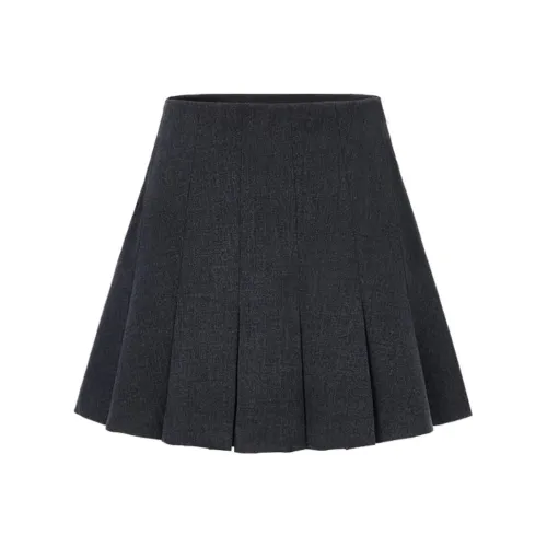 TAMMY TANGS Повседневные короткие юбки Женские Серый