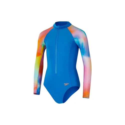 Speedo Детский купальник синий для детей 3-7 лет