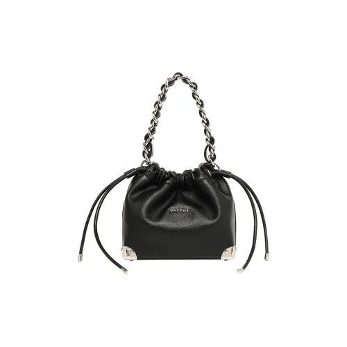 DAPHNE ПУ (полиуретан) Сумка Сумка через плечо Стандартная Женская Черная