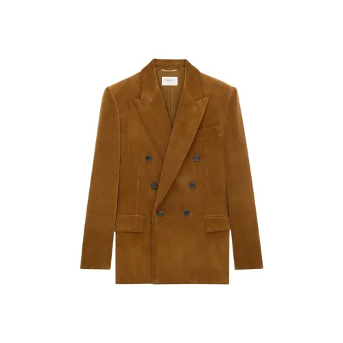 SAINT LAURENT Куртки и Пальто Женские Желтые