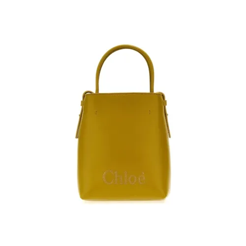 Chloe Телячья кожа Тоут Сумка Сумка для покупок Сумка Сумка через плечо Сумка через плечо Мини Женская Желтая Зеленая