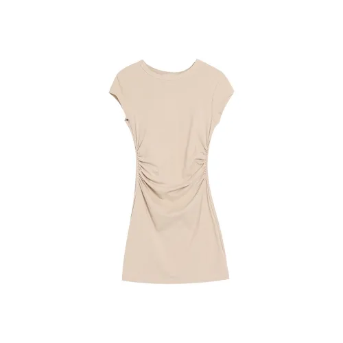 BVODE Короткий рукав Платье Женское