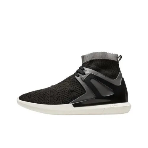 BALLY Повседневные высокие кеды черные мужские