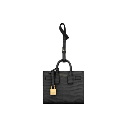 SAINT LAURENT Кожа Сумка Extra Mini Женская Черная