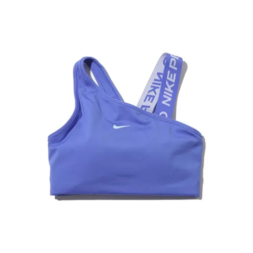 NIKE Синий Женские Бюстгальтеры