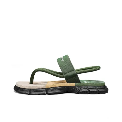 DEERWAY Устойчивый к запахам устойчивый к истиранию быстросохнущий шлепанцы мужской армейский зеленый