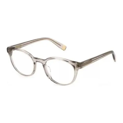 Furla Ацетат Овальные Оправы для Очков Женские Бежевые