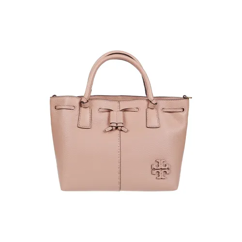 TORY BURCH McGraw Litchi Grain Leather Small Women's Pink Purple