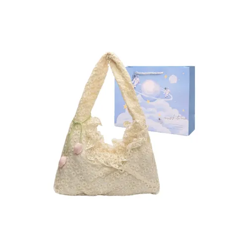 Duoluplo Doron Paul Нейлоновая Сумка через плечо Женская Бежевая